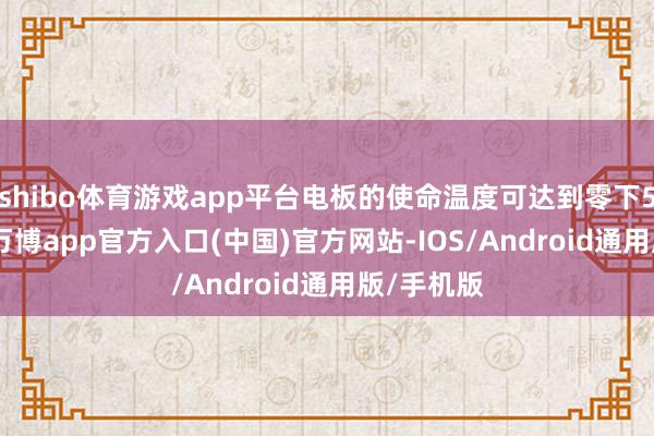 shibo体育游戏app平台电板的使命温度可达到零下55~40度-万博app官方入口(中国)官方网站-IOS/Android通用版/手机版