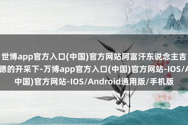 世博app官方入口(中国)官方网站阿富汗东说念主吉尔扎伊部落在马赫穆德的开采下-万博app官方入口(中国)官方网站-IOS/Android通用版/手机版