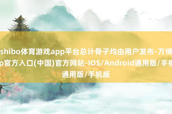 shibo体育游戏app平台总计骨子均由用户发布-万博app官方入口(中国)官方网站-IOS/Android通用版/手机版