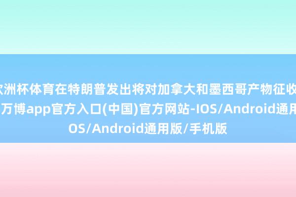 欧洲杯体育在特朗普发出将对加拿大和墨西哥产物征收25%关税后-万博app官方入口(中国)官方网站-IOS/Android通用版/手机版